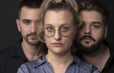 Borut Petrović, Tereza Gregorič, Jakob Šfiligoj <em>Photo: Fabris Šulin</em>